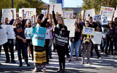 Protest pracowników
Alphabet, spółki-matki Google`a z listopada 2019 roku.