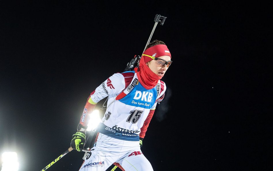 Monika Hojnisz-Staręga swój jedyny medal mistrzostw świata (brązowy) zdobyła w biegu masowym osiem l