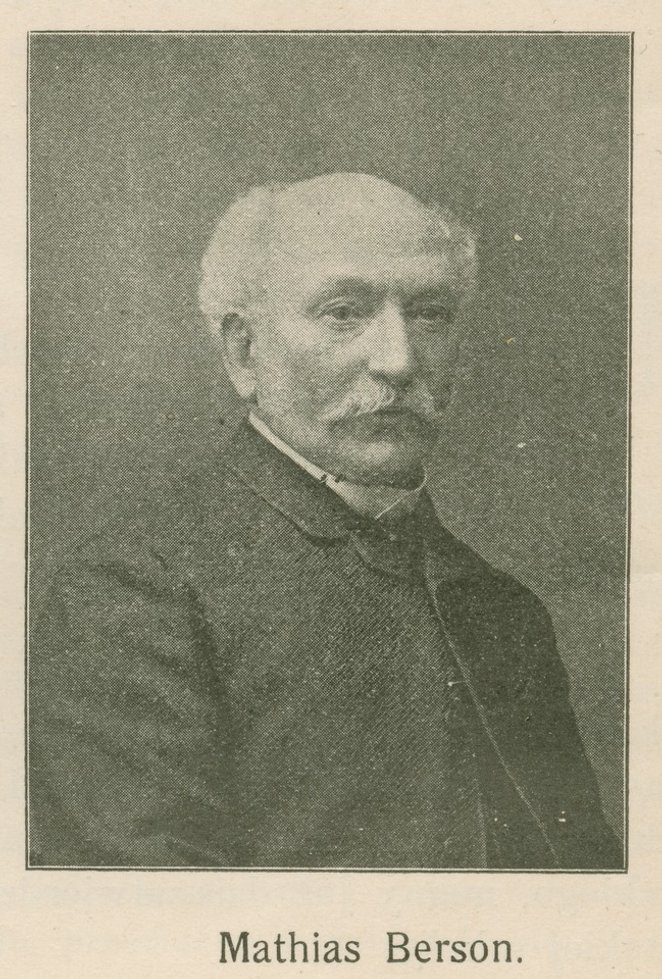 Życiową drogę Mathisa Bersohna trudno opisać krótko; był bankierem, filantropem, wielkim miłośnikiem