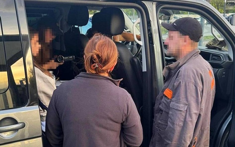 Zdjęcie z operacji „Kartagina” udostępnione przez NABU