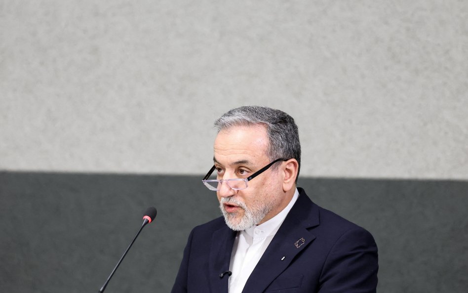 Abbas Aragczi, minister Spraw Zagranicznych Iranu