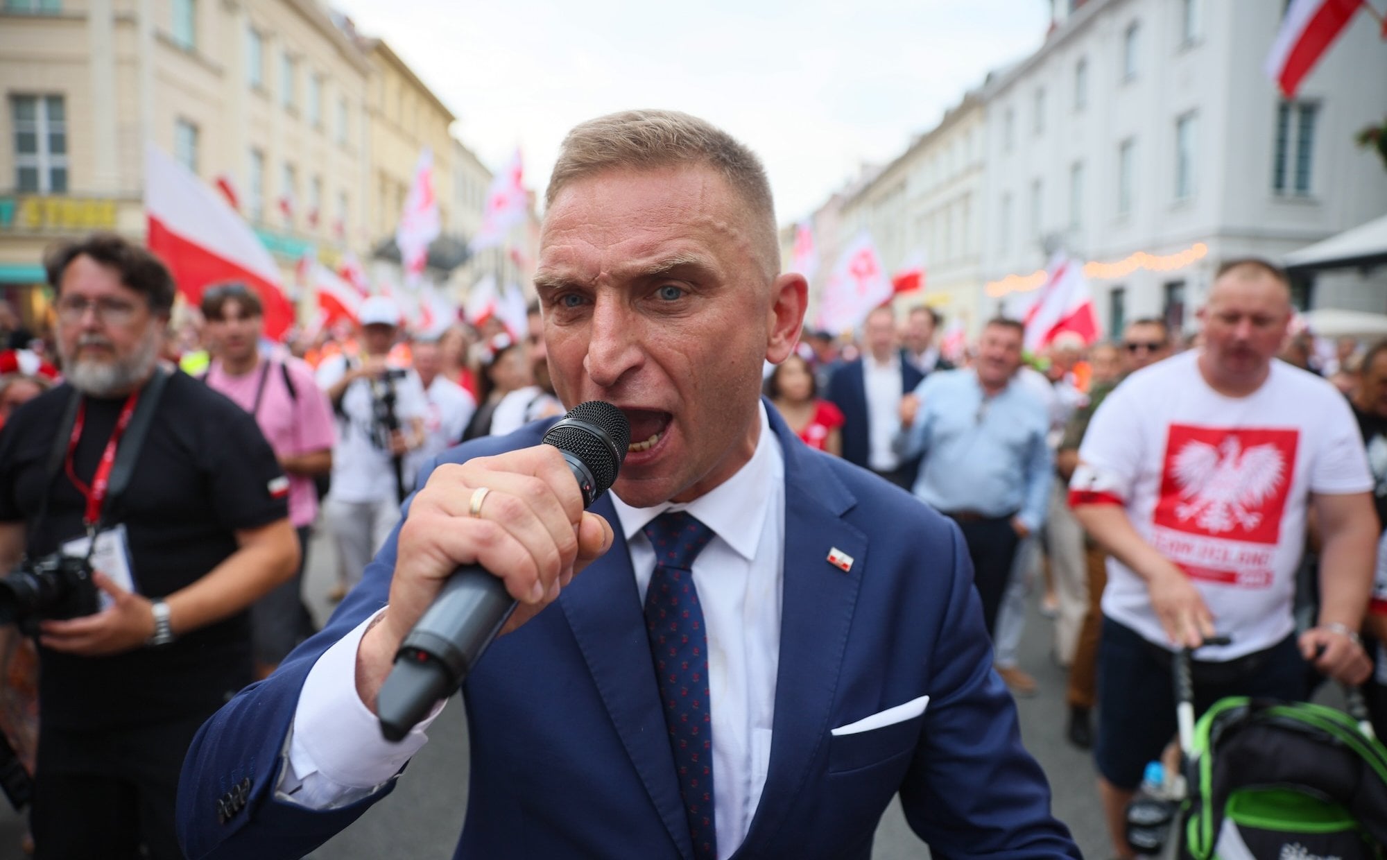 Czy Bąkiewicz powinien być twarzą rocznicy Powstania Warszawskiego? Tusk może to zmienić