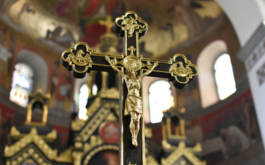 Zakłócona msza w Świdnicy. Ksiądz: tęczowi terroryści