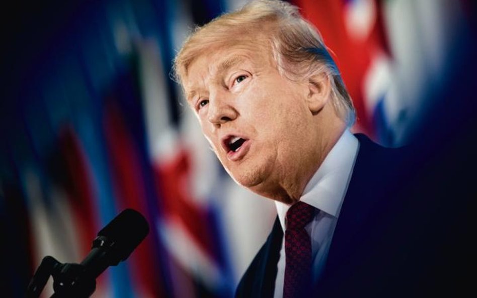 Donald Trump, prezydent USA.