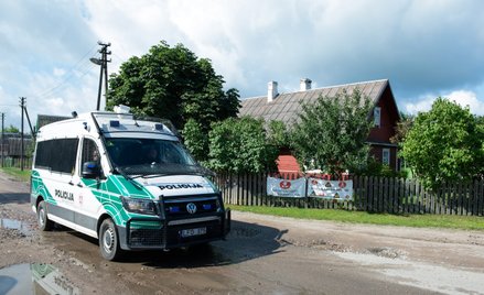 Okolice obozu dla migrantów na Litwie (zdjęcie z sierpnia 2021)