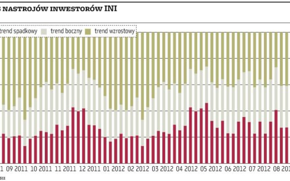 Ulotny optymizm – INI znowu ostrzegł przed korektą