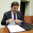 Poseł PiS, były przewodniczący NSZZ "Solidarność" Janusz Śniadek podczas posiedzenia sejmowej podkom