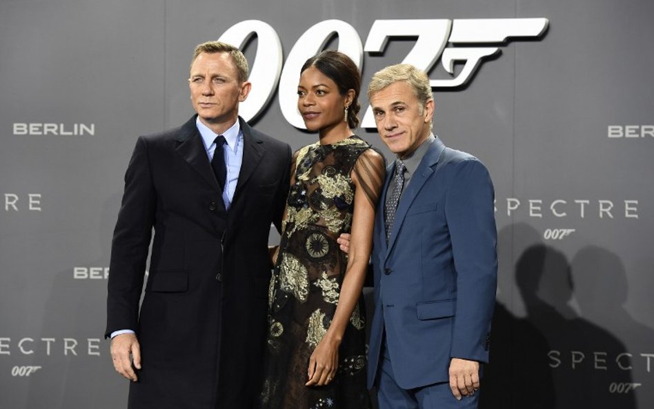 Daniel Craig, Naomie Harris i Christoph Waltz