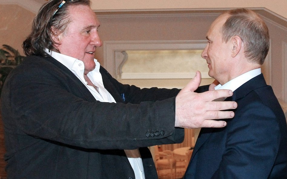 Gerard Depardieu potępia "szalone ekscesy" Władimira Putina na Ukrainie