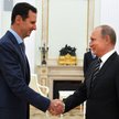 Baszar Asad w czasie spotkania z Władimirem Putinem w 2015 roku