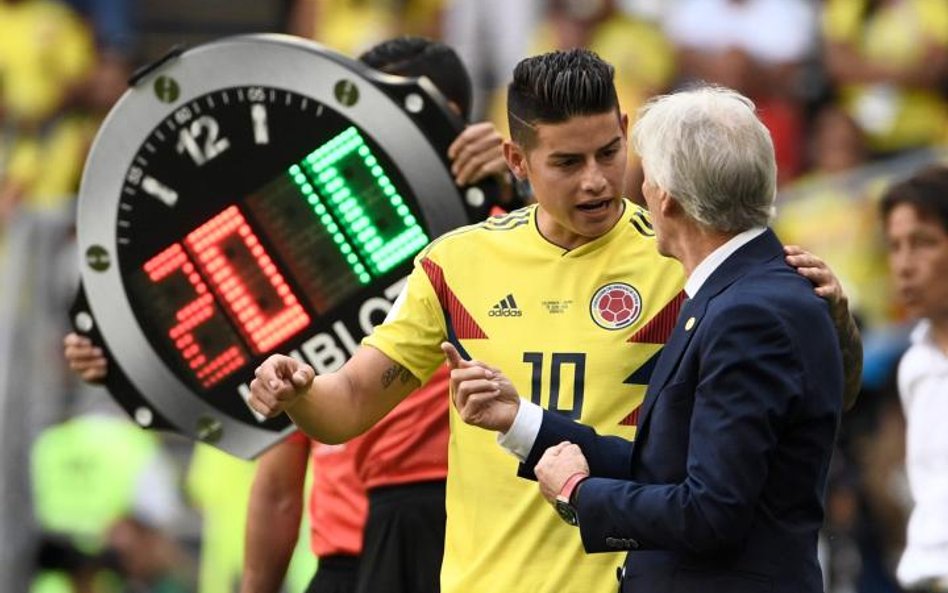 James Rodriguez i Jose Pekerman, czyli dwaj ludzie, którzy mogą nam w niedzielę sprawić dużo kłopotó