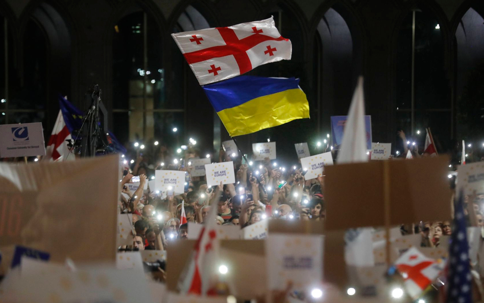 Demonstracja w Tbilisi