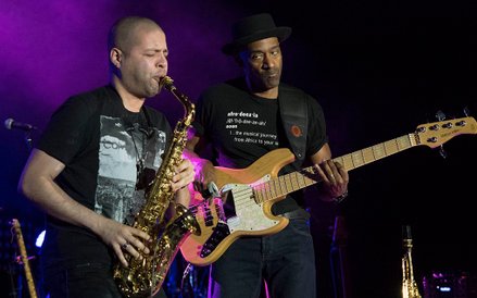 Alex Han i Marcus Miller