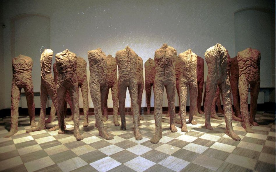 "Kroczący" - praca należąca do cyklu "Sąd Ostateczny"