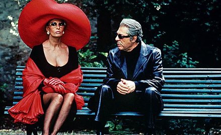 Sophia Loren i Marcello Mastroianni w „Pret-a-porter”
