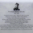 Tablica pamiątkowa poświęcona prof. Halinie Szwarc
