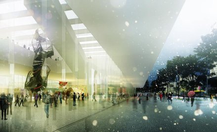 Kompleks muzealno-teatralny, składający się z gmachu Muzeum o powierzchni ok. 15.000 m.kw. oraz gmac