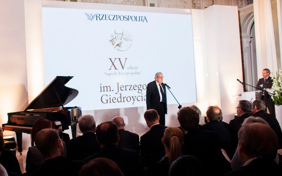 Tomas Venclova Laureat XV edycji Nagrody „Rzeczpospolitej” im. J. Giedroycia