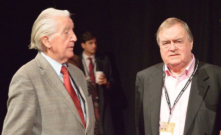 John Prescott (po prawej) był wicepremierem przez 10 lat