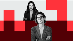 Marzena Tabor-Olszewska, redaktor prowadząca „Rzeczpospolitej” i Roch Zygmunt, publicysta i sekretar