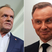 Donlad Tusk i Andrzej Duda