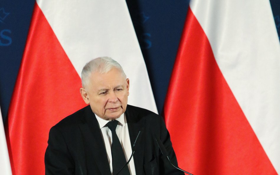 Prezes Prawa i Sprawiedliwości Jarosław Kaczyński