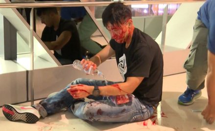 Hongkong: Atak na stacji metra. Celem: przeciwnicy władz