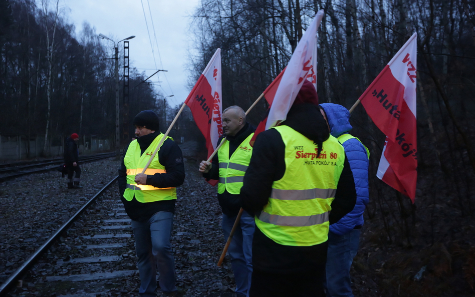 Blokada wysyłki węgla z kopalń w Rudzie Śląskiej