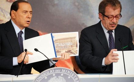 Silvio Berlusconi i Roberto Maroni
