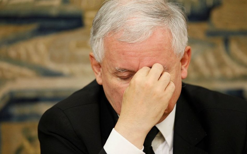 Prezes PiS Jarosław Kaczyński