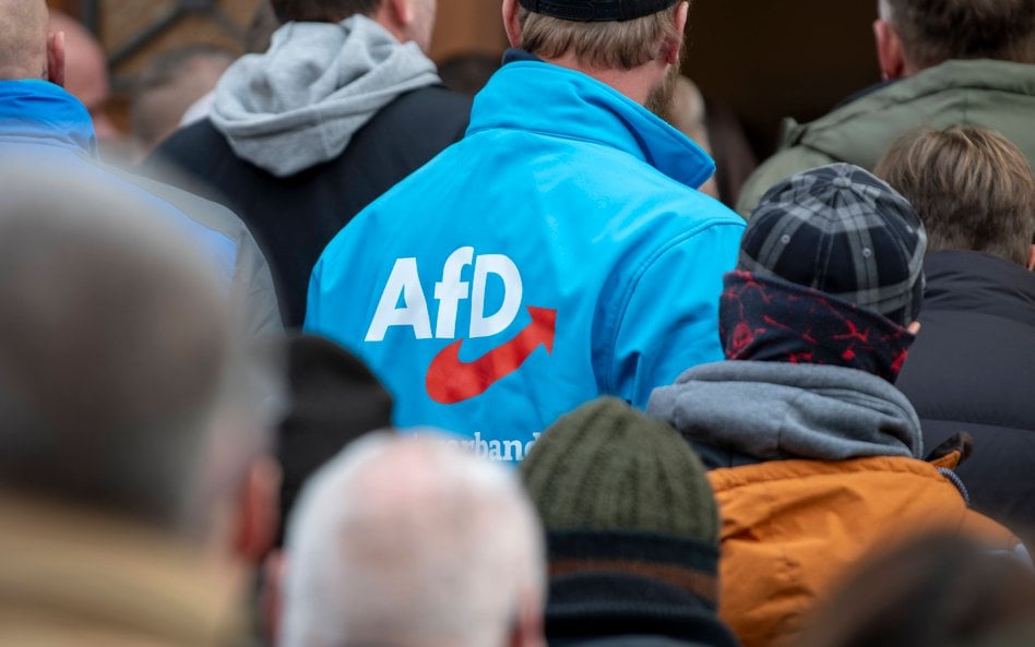 AfD zanotowała historyczny wynik w sondażu INSA