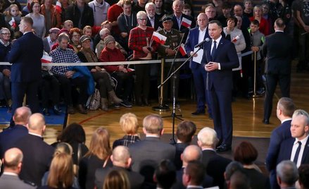 Andrzej Duda w Wołowie