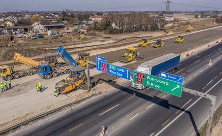 Mimo epidemii praca wre na budowie autostrady A1