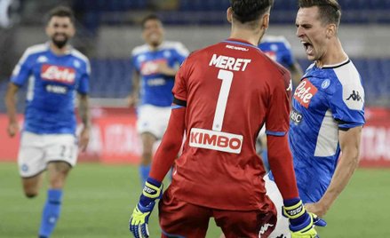 Milik i Zieliński z Pucharem Włoch