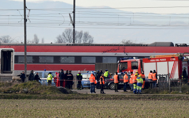Włochy: Katastrofa kolejowa pod Mediolanem. Dwie osoby nie żyją
