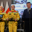 Minister spraw wewnętrznych i administracji Mariusz Błaszczak podczas konferencji prasowej, podsumow