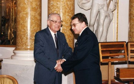 Jubileusz 80. urodzin prof. Aleksandra Gieysztora - 16.07.1996