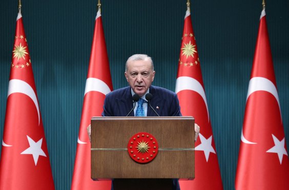 Prezydent Turcji Recep Tayyip Erdoğan