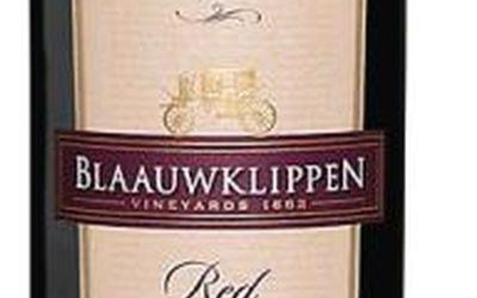 Blaauwklippen Red