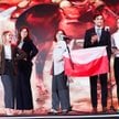 Polscy studenci podczas występu kulturowego