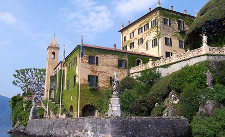 Villę del Balbianello nad jeziorem Como we Włoszech wybudowano w 1787 roku dla kardynała Duriniego n