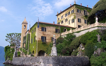 Villę del Balbianello nad jeziorem Como we Włoszech wybudowano w 1787 roku dla kardynała Duriniego n