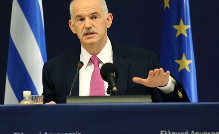 Grecki premier, George Papandreou