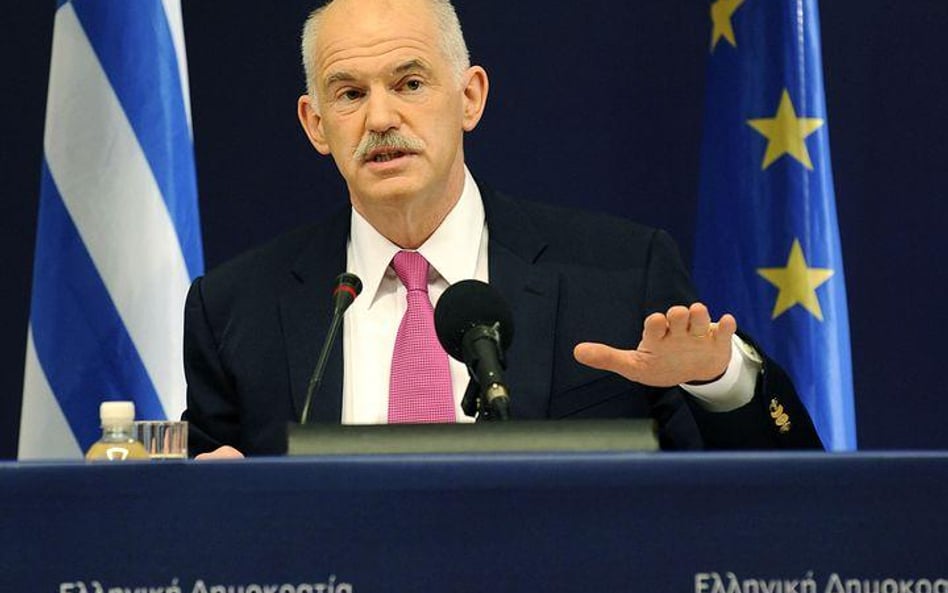 Grecki premier, George Papandreou