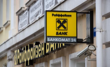 Bank Rosji zajął konta Raiffeisen i zgarnął z nich blisko 2 miliardy euro