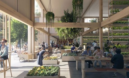 Projekt The Urban Village był jednym z największych w dorobku pracowni Space10. Na zdjęciu projekt w