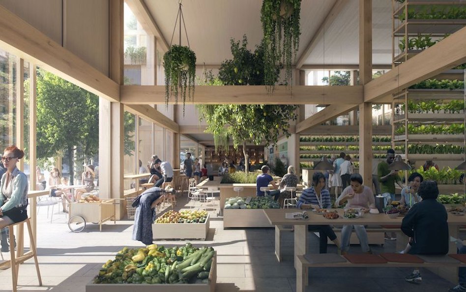 Projekt The Urban Village był jednym z największych w dorobku pracowni Space10. Na zdjęciu projekt w