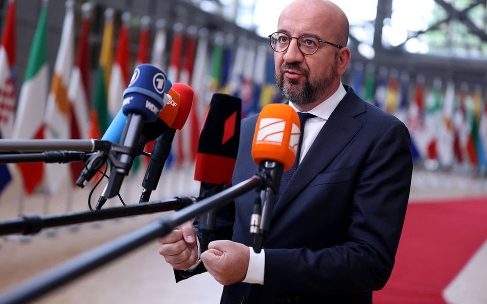 Charles Michel, przewodniczący Rady Europejskiej