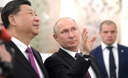 Xi Jinping i Władimir Putin