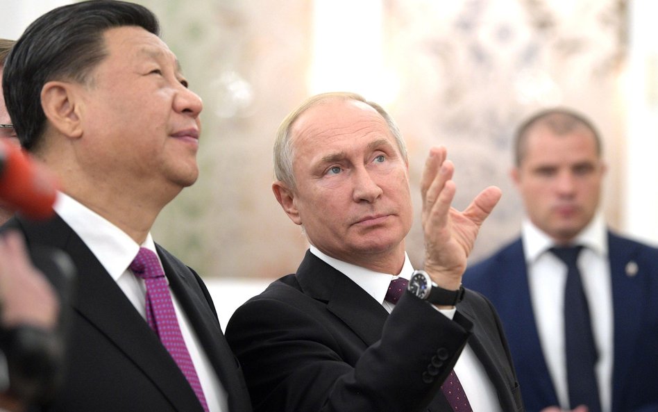 Xi Jinping i Władimir Putin